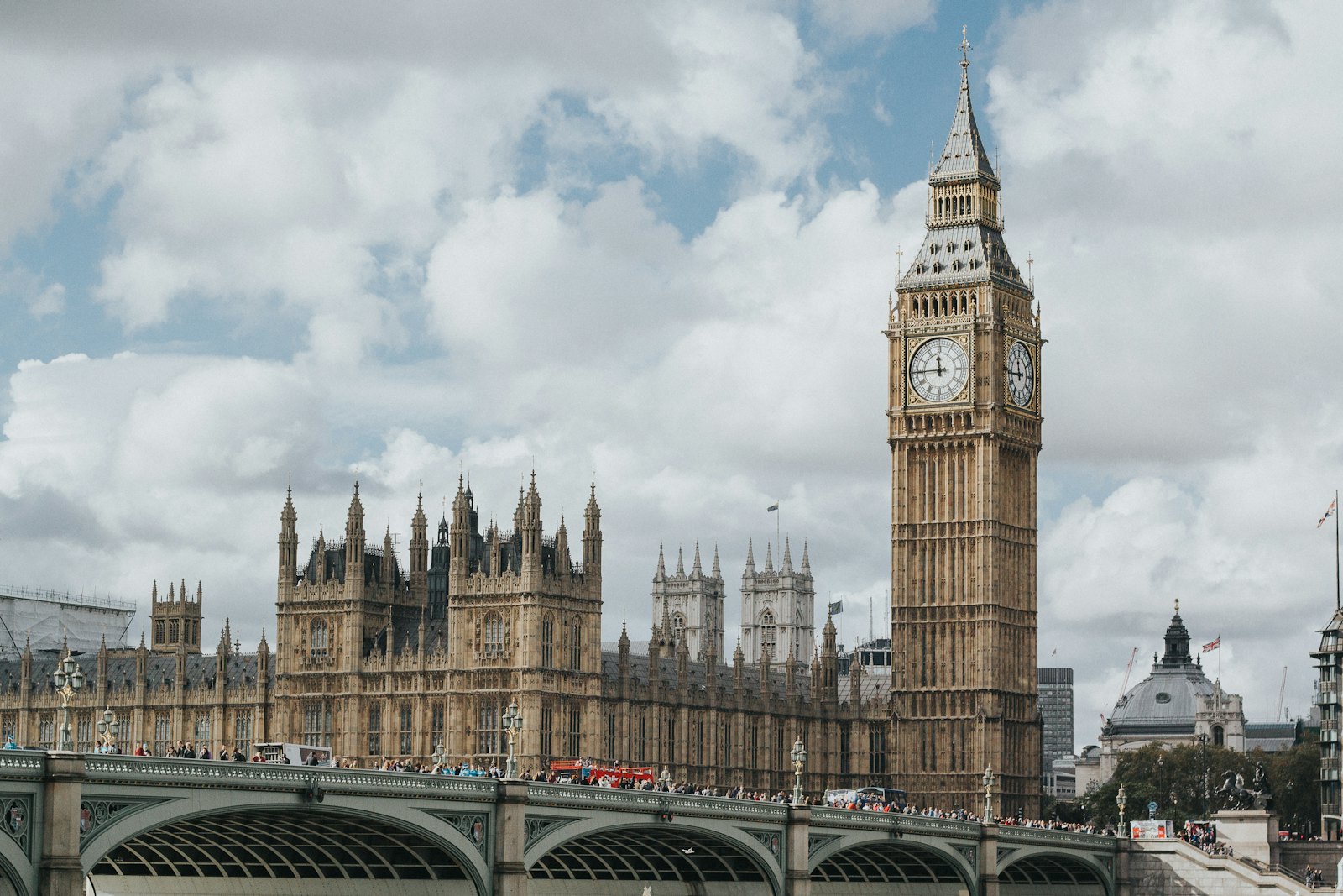 Big Ben and the Houses of Parliament in London